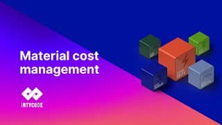 Material cost management