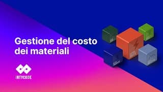Gestione del costo dei materiali