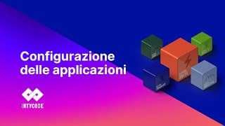 Configurazione delle applicazioni